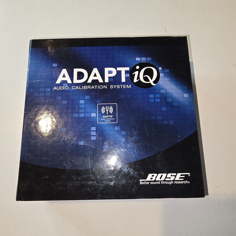 Bose Adapt iQ - Audio Calibration System No Disk Never Used